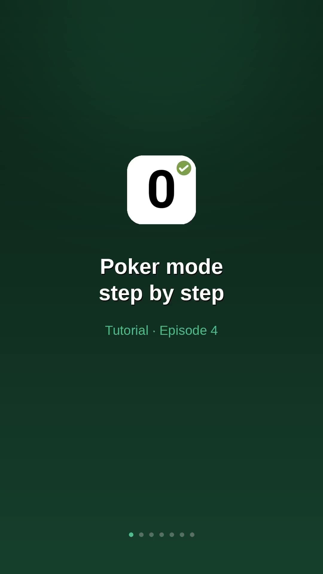 Episode 4 · Poker mode