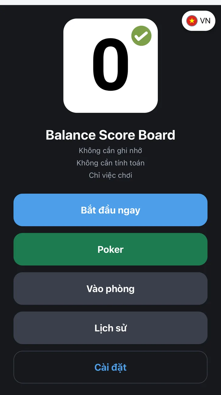 Balance Score Board screenshot 1